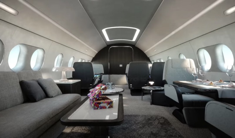 Airbus TwoTwenty interior