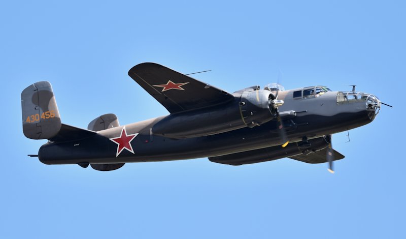 B-25J in Soviet colors
