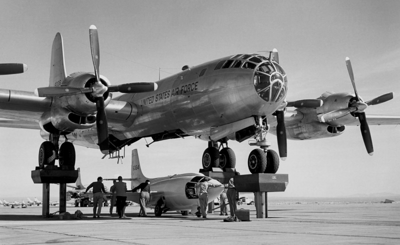 B-50A with Bell X-1
