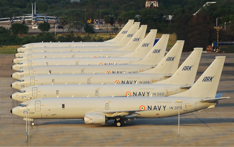 Indian Navy P-8is