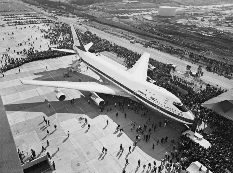 747 prototype rollout