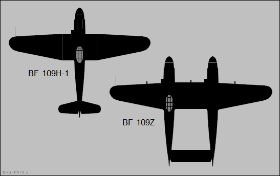 Bf 109H-1, Bf 109Z