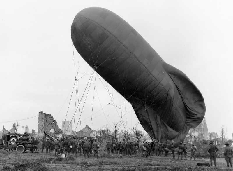 WWI observation balloon