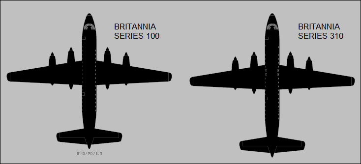 Bristol Britannia Série 100 e 310