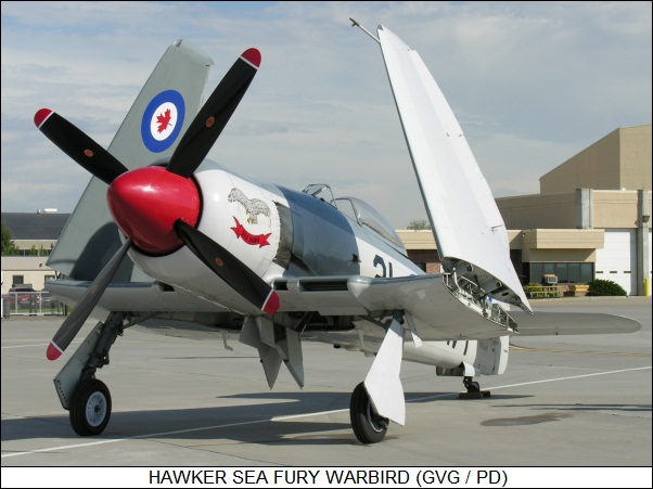 Hawker Sea Fury warbird