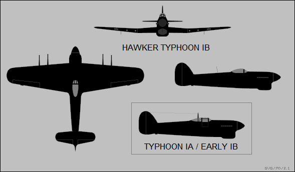 Hawker Typhoon IA, IB