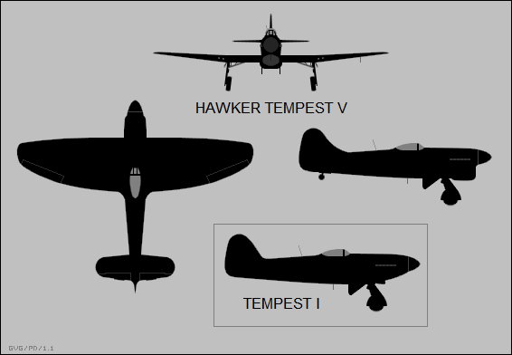 Hawker Tempest I, Tempest V