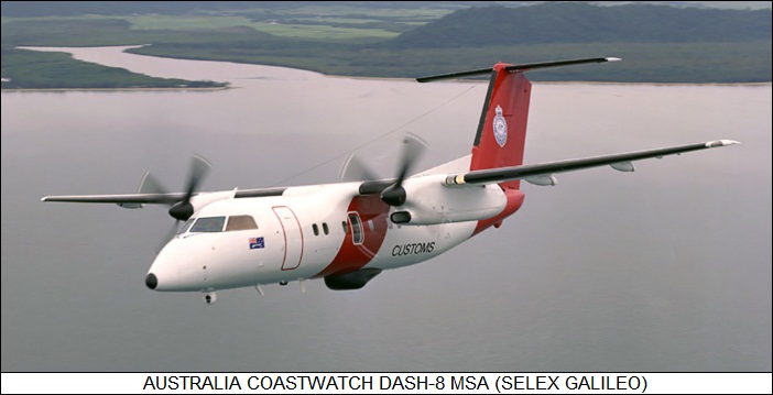 Austrália Coastwatch DASH-8 MSA