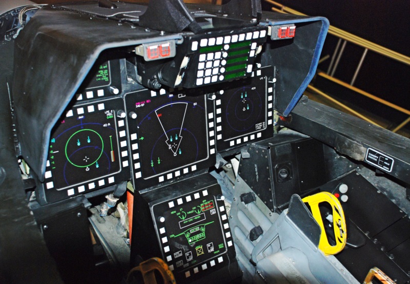 F-22 cockpit