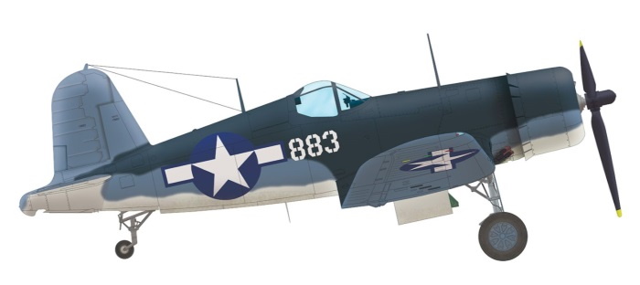 Boyington's Corsair