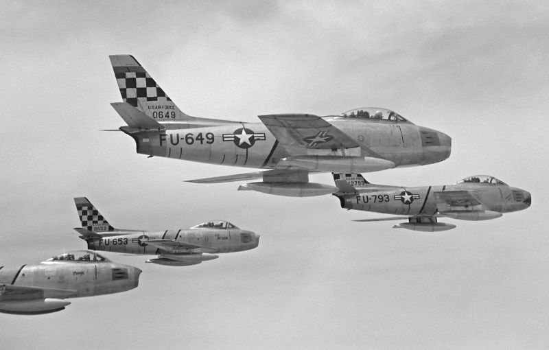 North American F-86E Sabres