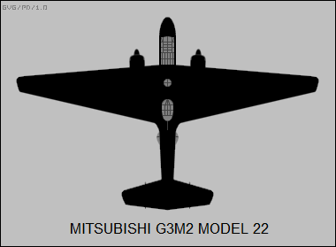 Mitsubishi G3M2 Model 22