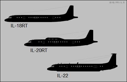 Il-18 / Il-20 / Il-22 special military variants