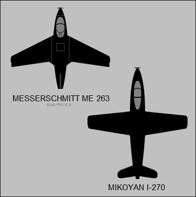 Messerschmitt Me 263, Mikoyan I-270