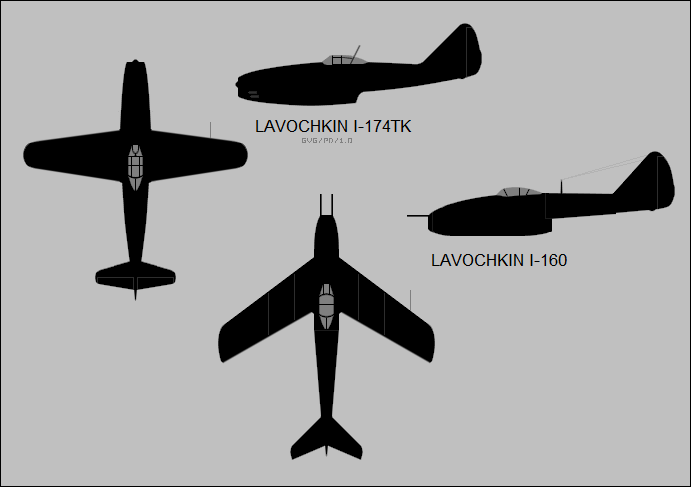 Lavochkin I-174TK, I-160