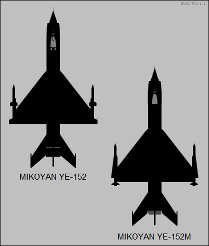 Mikoyan Ye-152, Ye-152M