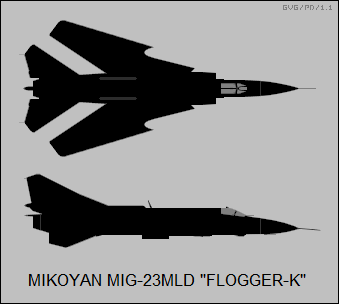 Mikoyan MiG-23MLD Flogger-K