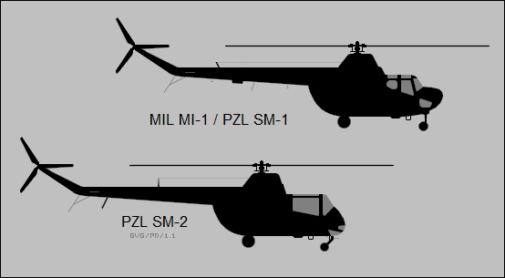 Mil Mi-1 / PZL SM-1, PZL SM-2