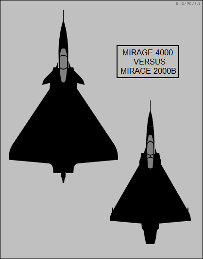 Mirage 4000 versus Mirage 2000