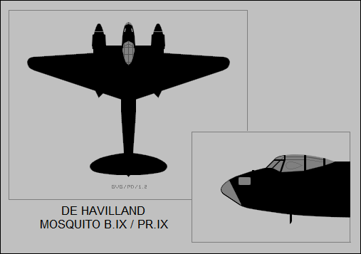 de Havilland Mosquito B.IX / PR IX