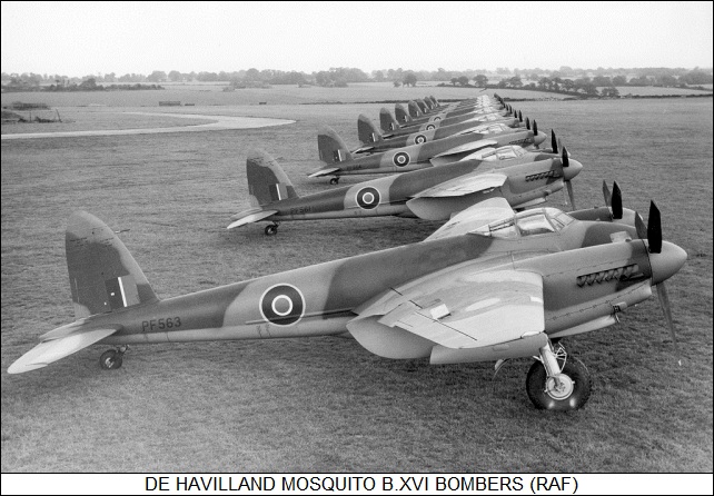 Mosquito B.XVI bombers
