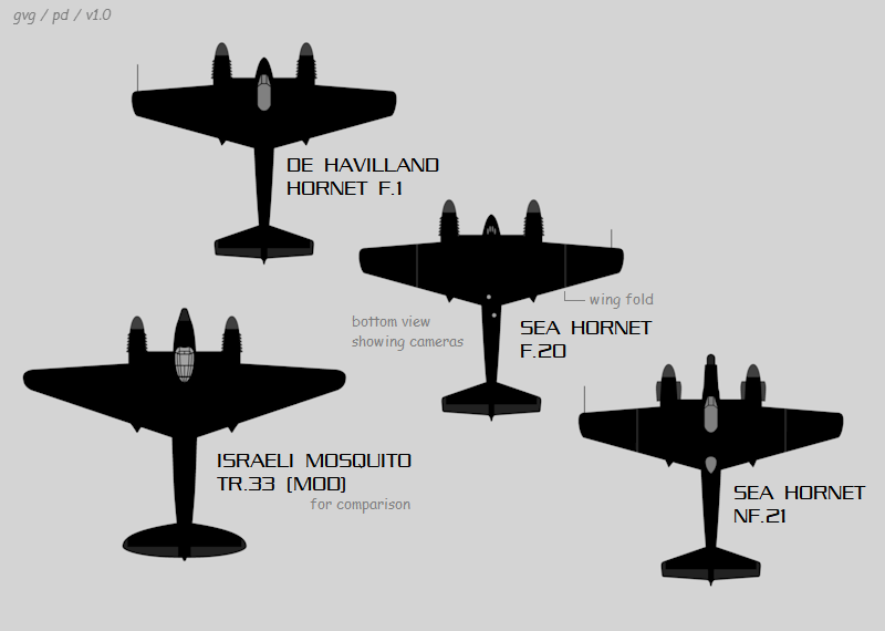 DH Sea Hornet F.20, NF.21