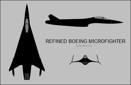 refined Boeing microfighter concept