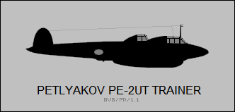 Petlyakov Pe-2UT trainer