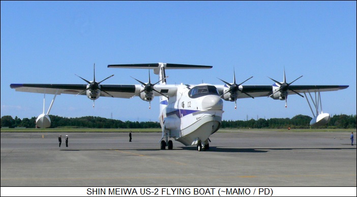 Shin-Meiwa US-2 barco voador