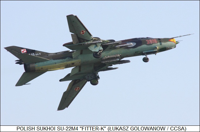 Polish Sukhoi Su-22M4 Fitter-K