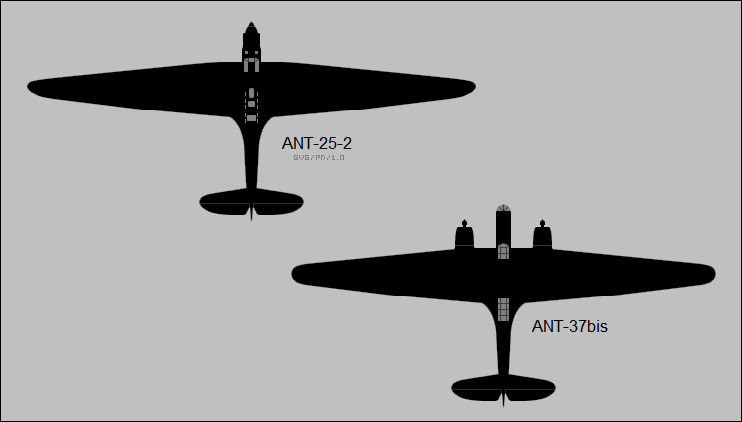 Tupolev ANT-25-2 & ANT-37