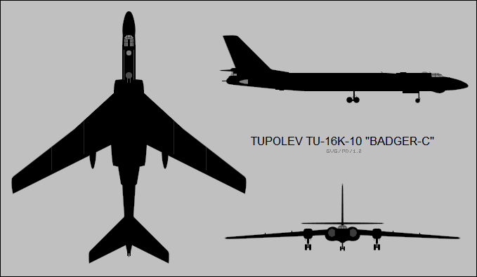 Tupolev Tu-16K-10 Badger-C
