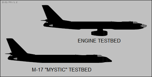 Tupolev Tu-16 testbeds