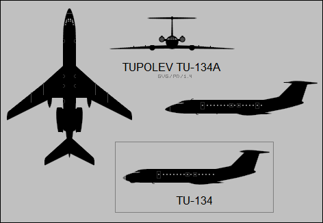 Tupolev Tu-134 / Tu-134A