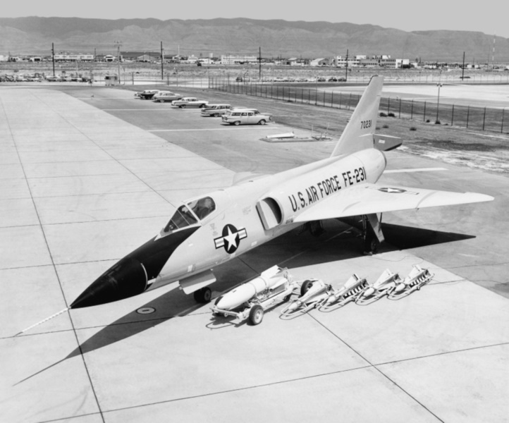 F-106 with Genie & Falcons