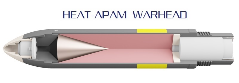 HEAT-APAM warhead