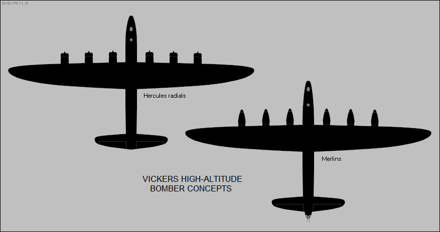 Vickers high altitude bombers