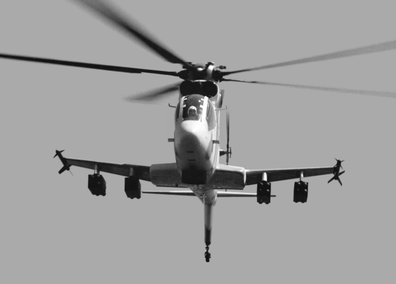 Sikorsky S-67 Blackhawk with TOWS & Sidewinders