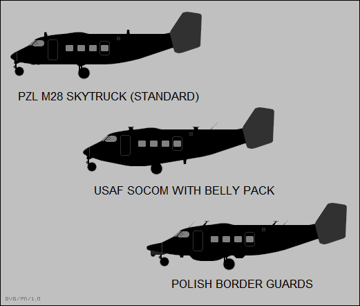 M28 Skytruck variants