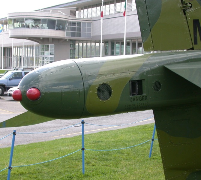 AV-8C tail puffer