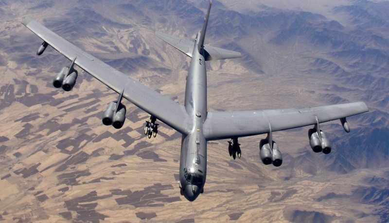 B-52H over Afghanistan
