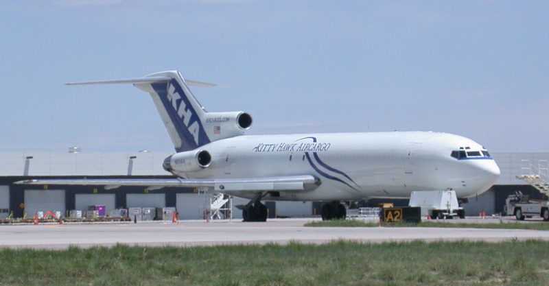 Boeing 727 air freighter