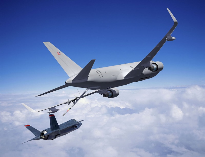 Boeing KC-46A with F-35