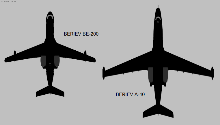 Beriev Be-200 Altair is a multipurpose amphibious aircraft