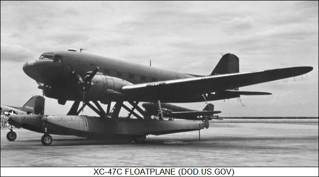 XC-47C floatplane
