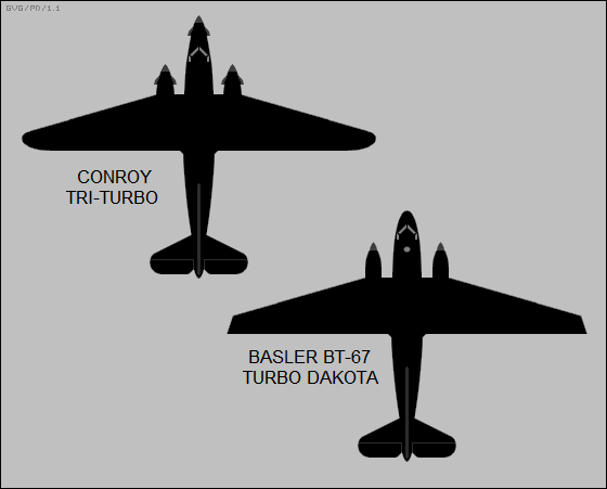 Conroy Tri Turbo, Basler BT-67 Turbo Dakota