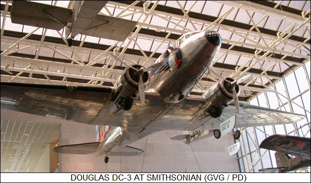 Douglas DC-3 at Smithsonian