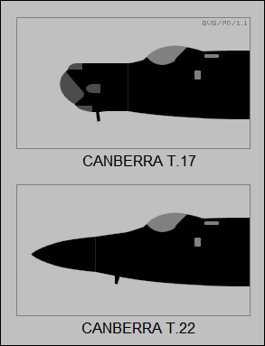 Canberra T.17, Canberra T.22