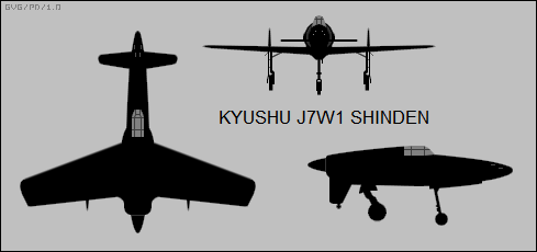 Kyushu J7W1 Shinden