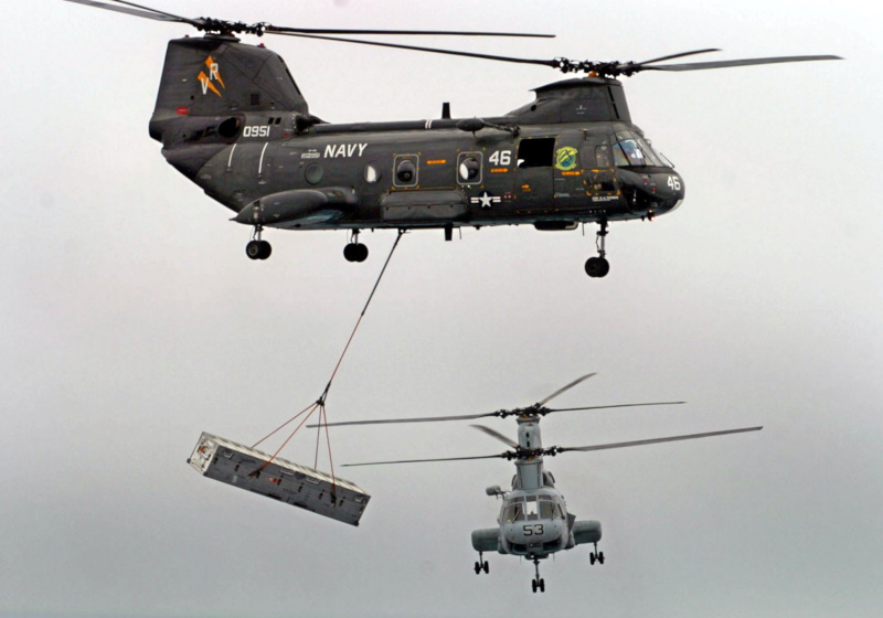 Navy UH-46D Sea Knights